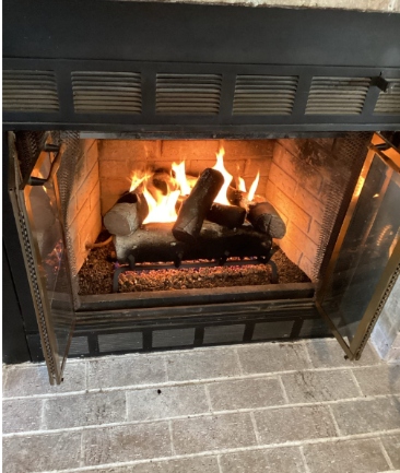 Gas fireplace