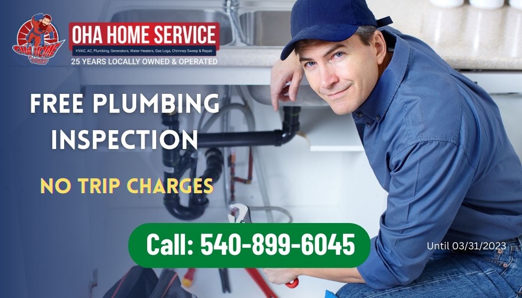 Free Plumbing Inspection offer