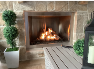 fireplace installation