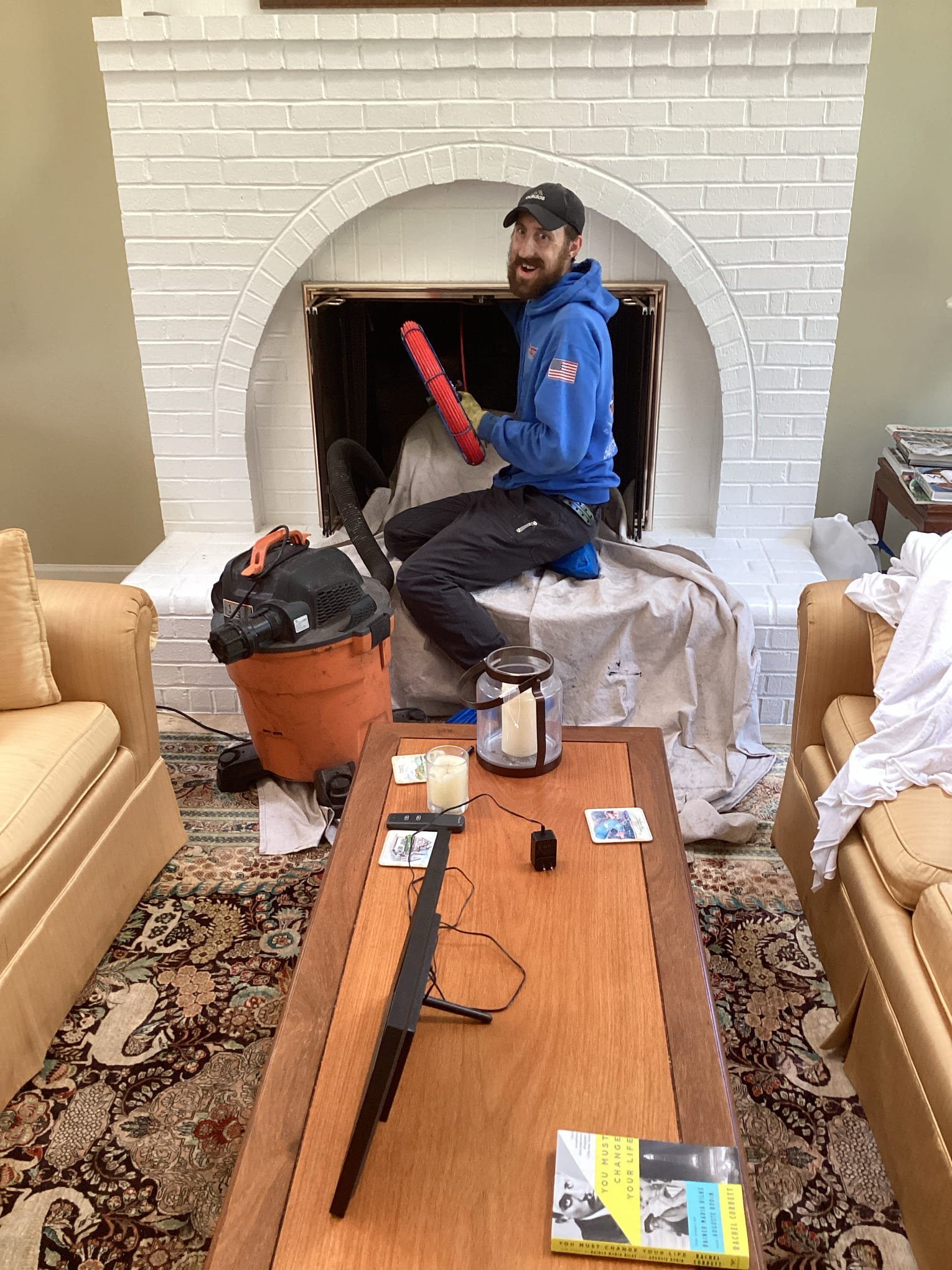 chimney sweep Fredericksburg va