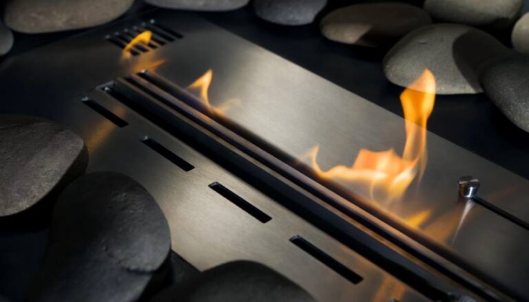 gas fireplace cleaning