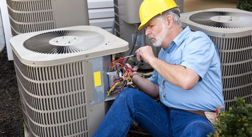 clogged AC condensate drain line